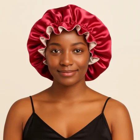 Bonnet-Nuit-Satin