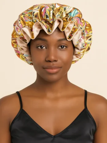 Bonnet Satin pour Dormir