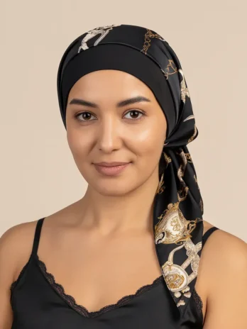 Bonnet Voile Satin