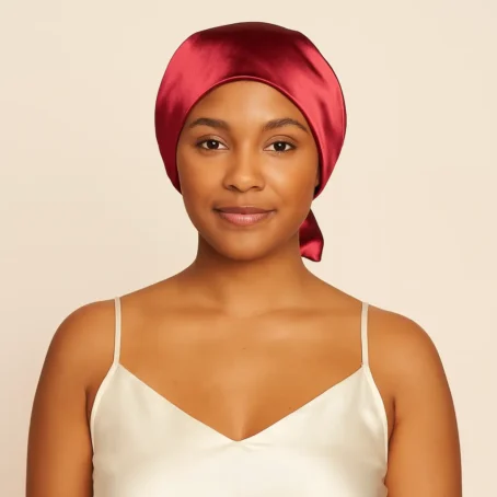 Bonnet-de-Nuit-Satin-Femme