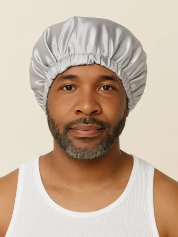 Bonnet de Nuit Satin Homme