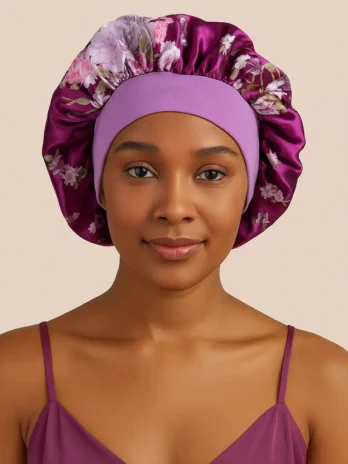 Bonnet de Nuit en Satin