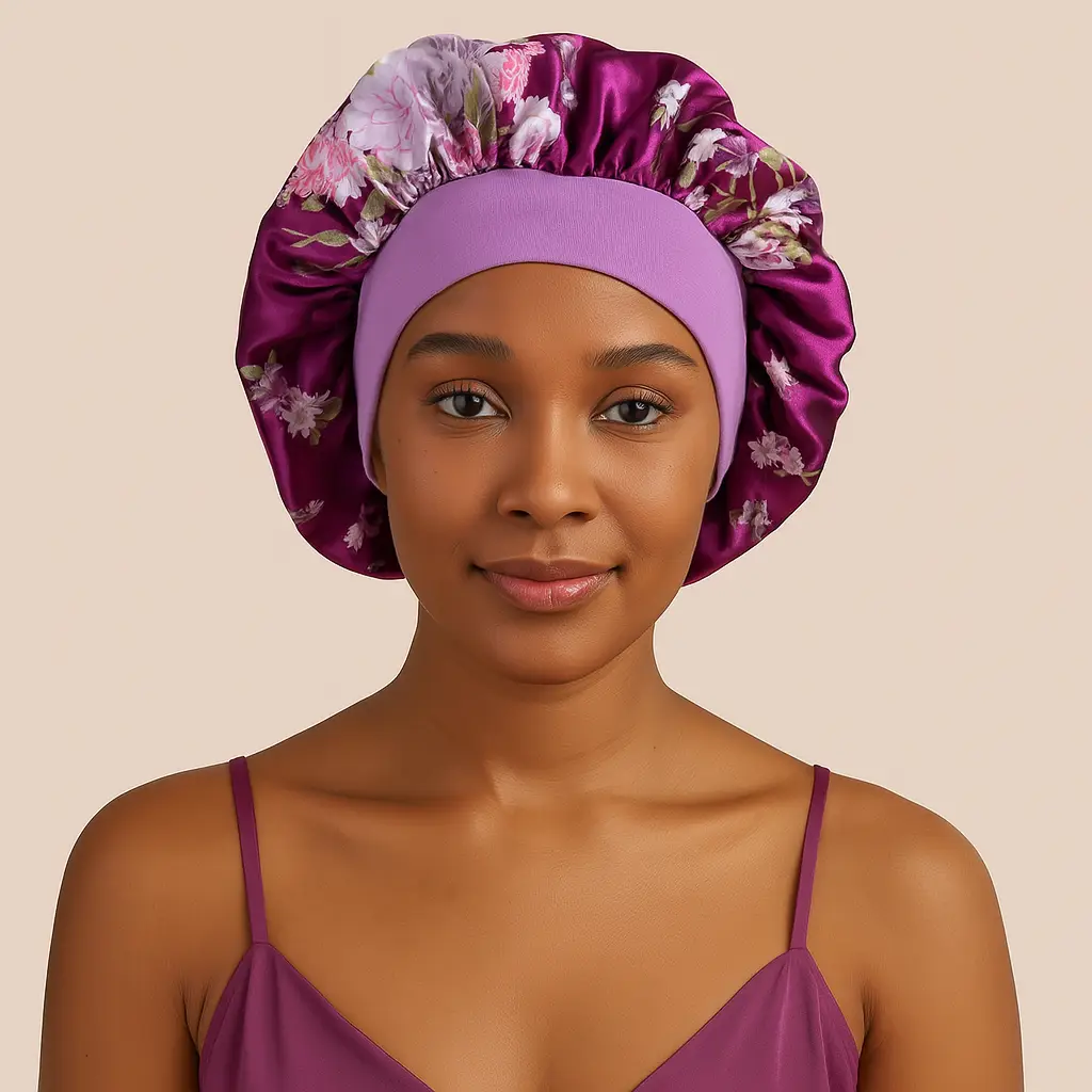 Bonnet-de-Nuit-en-Satin