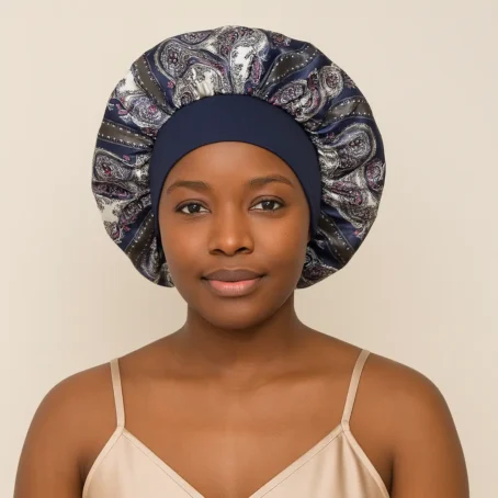 Bonnet-en-Satin-Cheveux