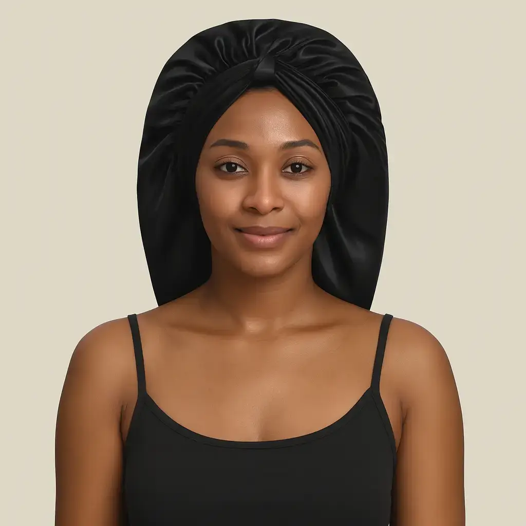 Bonnet-en-Satin-Cheveux-Boucles