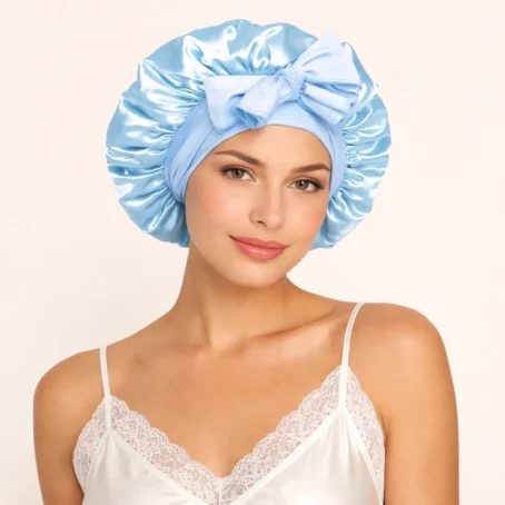 bonnet-de-satin-cheveux