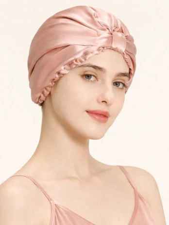 Bonnet en soie de mûrier